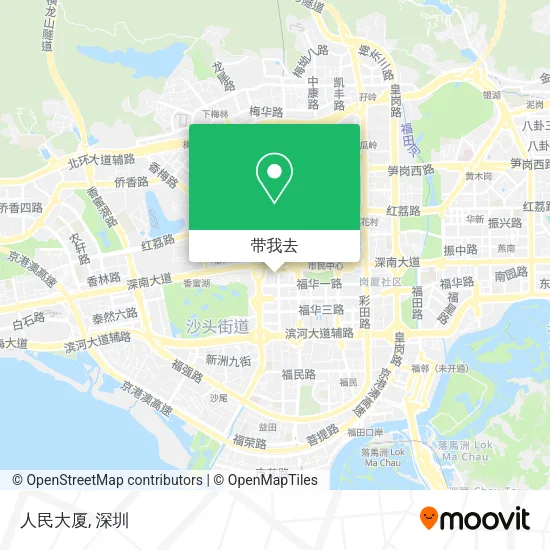 人民大厦地图