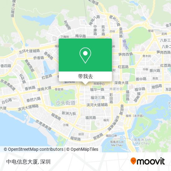 中电信息大厦地图