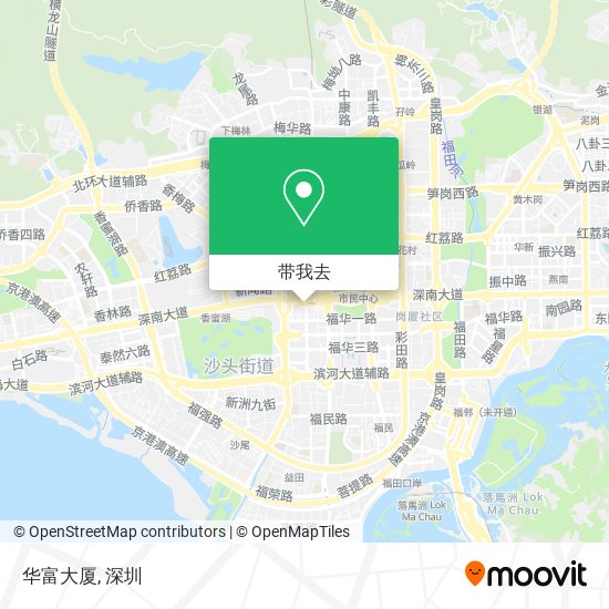 华富大厦地图