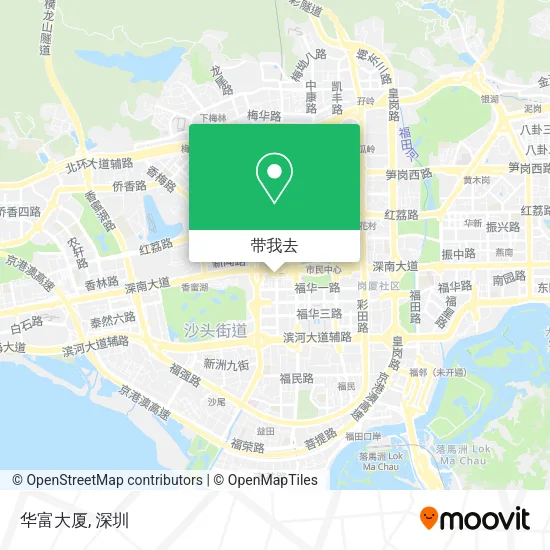 华富大厦地图