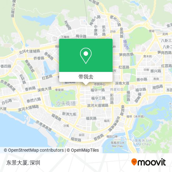 东景大厦地图