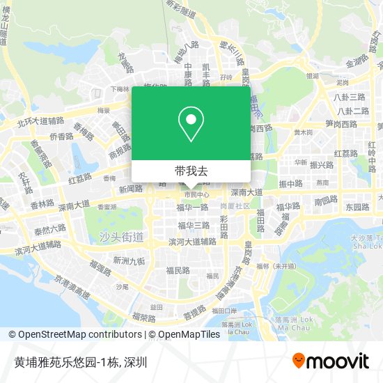 黄埔雅苑乐悠园-1栋地图