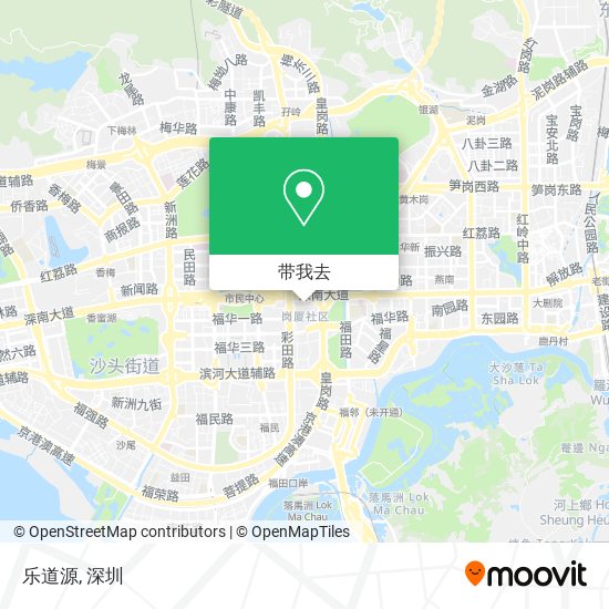 乐道源地图