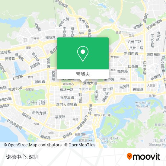 诺德中心地图