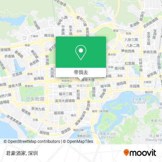 君豪酒家地图