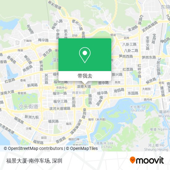 福景大厦-南停车场地图