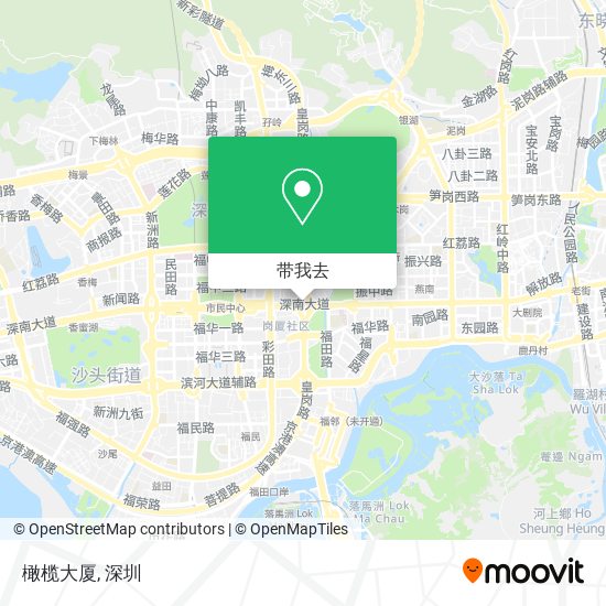橄榄大厦地图