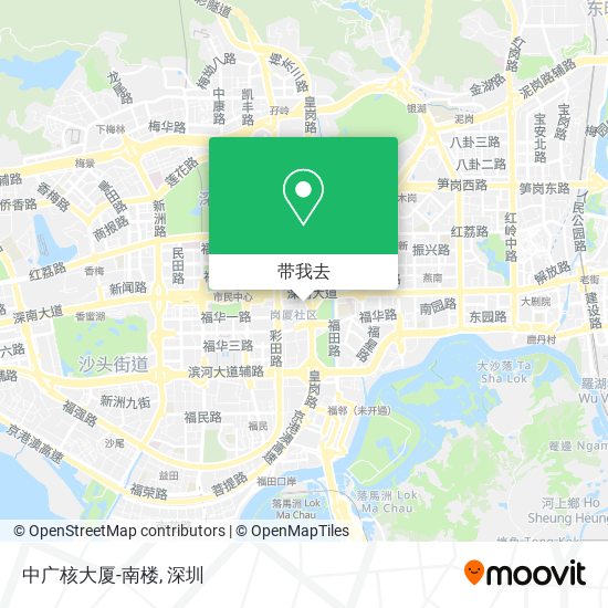 中广核大厦-南楼地图