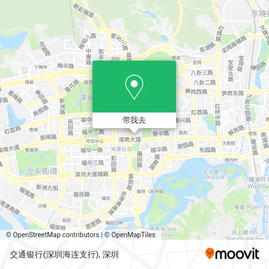 交通银行(深圳海连支行)地图