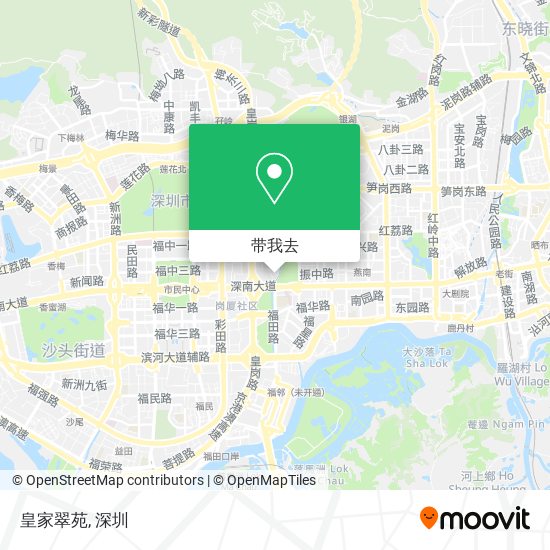 皇家翠苑地图