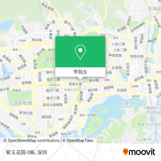 紫玉花园-2栋地图