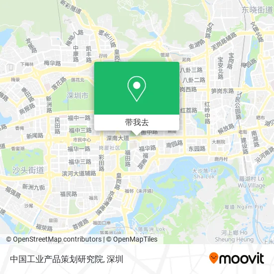 中国工业产品策划研究院地图