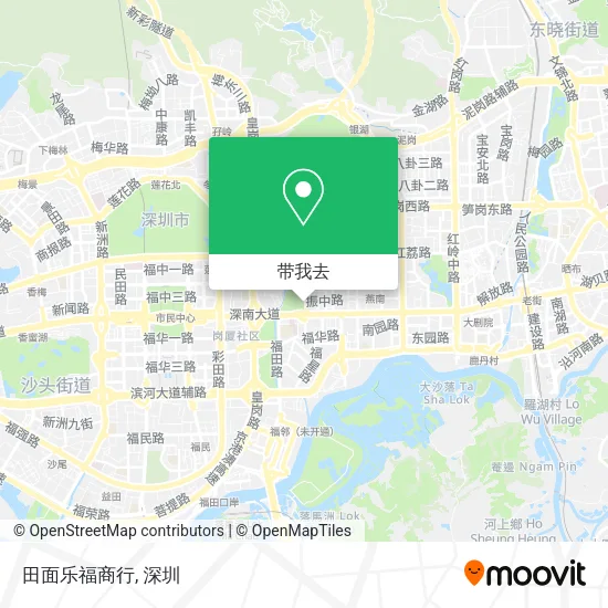 田面乐福商行地图