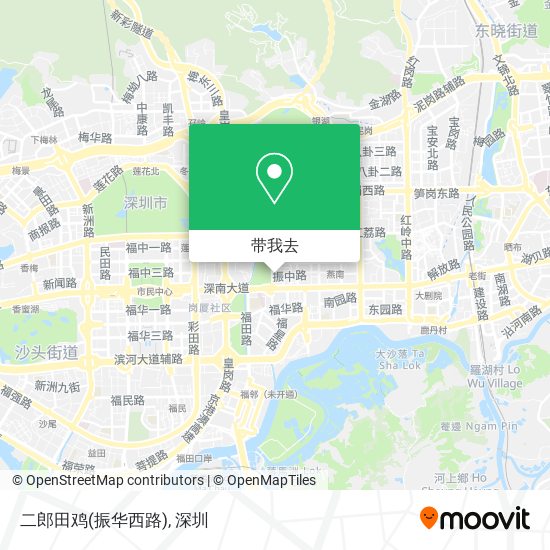 二郎田鸡(振华西路)地图