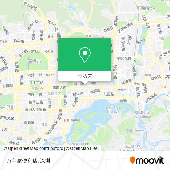 万宝家便利店地图