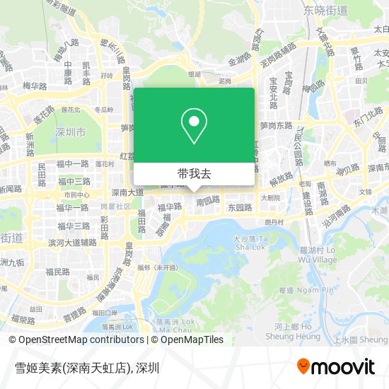 雪姬美素(深南天虹店)地图