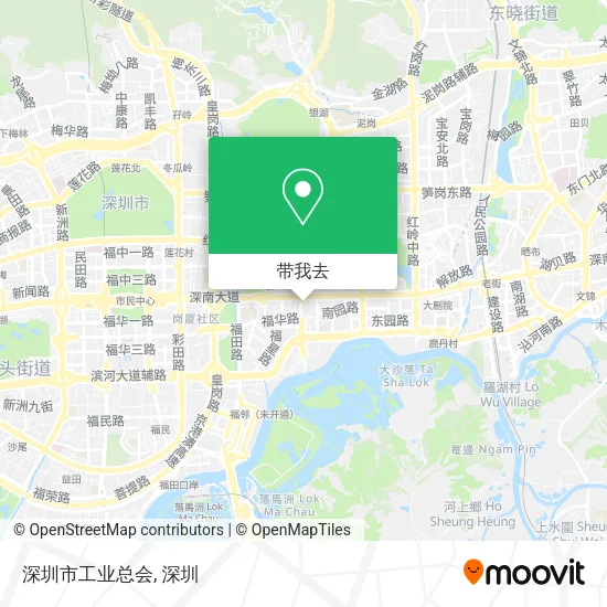 深圳市工业总会地图