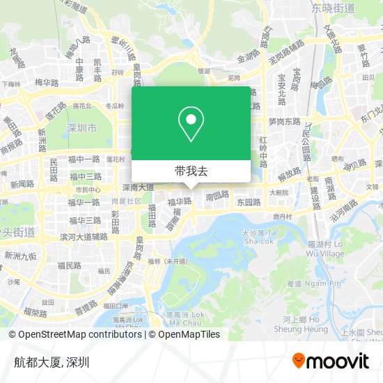 航都大厦地图