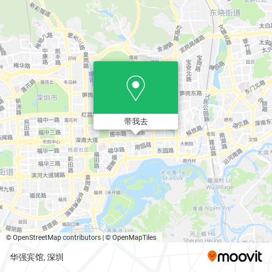 华强宾馆地图