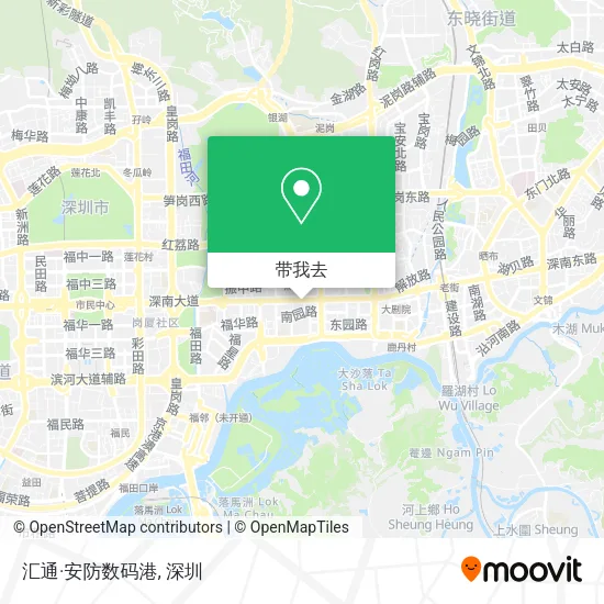 汇通·安防数码港地图