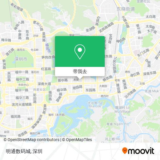 明通数码城地图