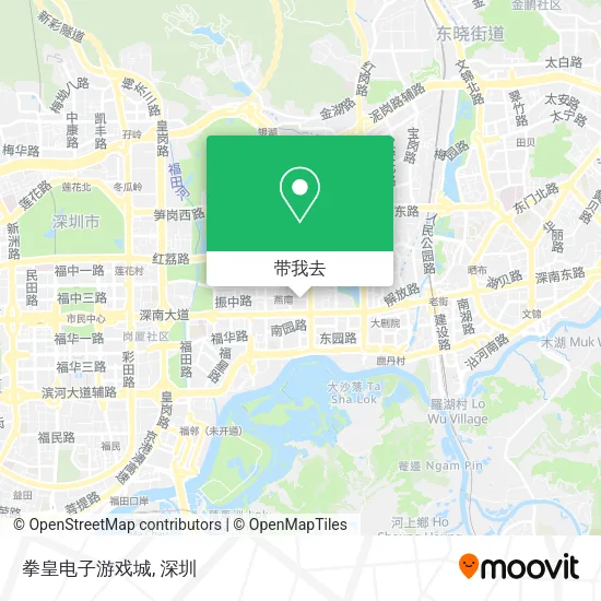 拳皇电子游戏城地图
