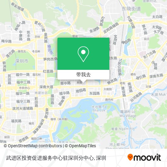 武进区投资促进服务中心驻深圳分中心地图