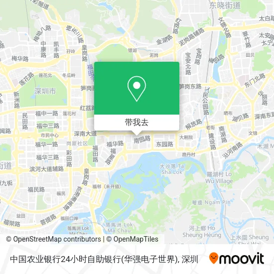 中国农业银行24小时自助银行(华强电子世界)地图