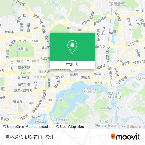 赛格通信市场-正门地图