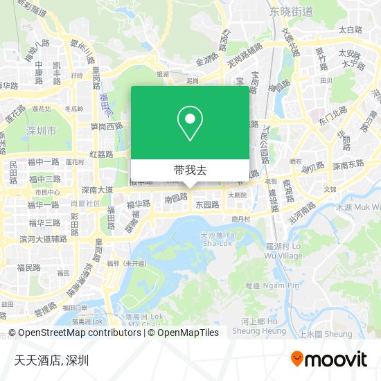天天酒店地图