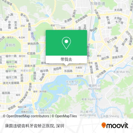 康圆连锁齿科牙齿矫正医院地图