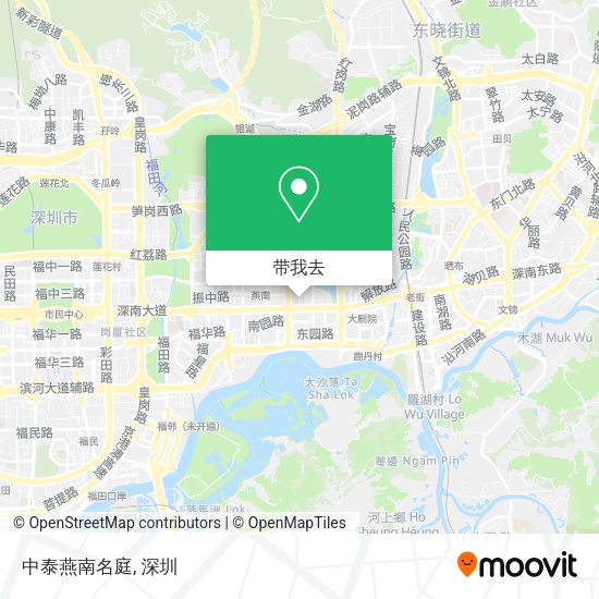 中泰燕南名庭地图
