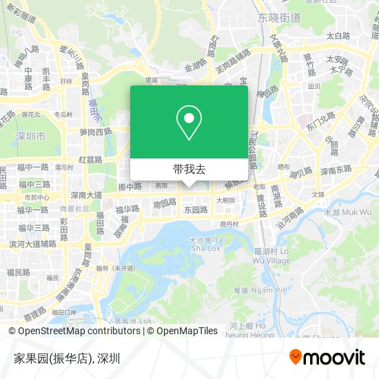 家果园(振华店)地图