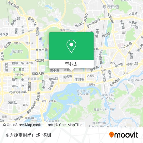 东方建富时尚广场地图