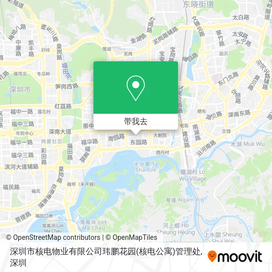 深圳市核电物业有限公司玮鹏花园(核电公寓)管理处地图
