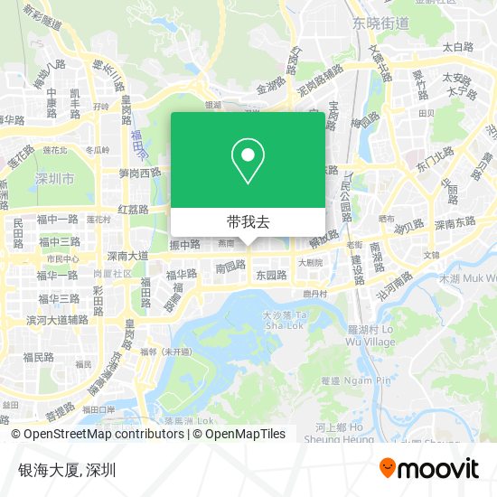 银海大厦地图