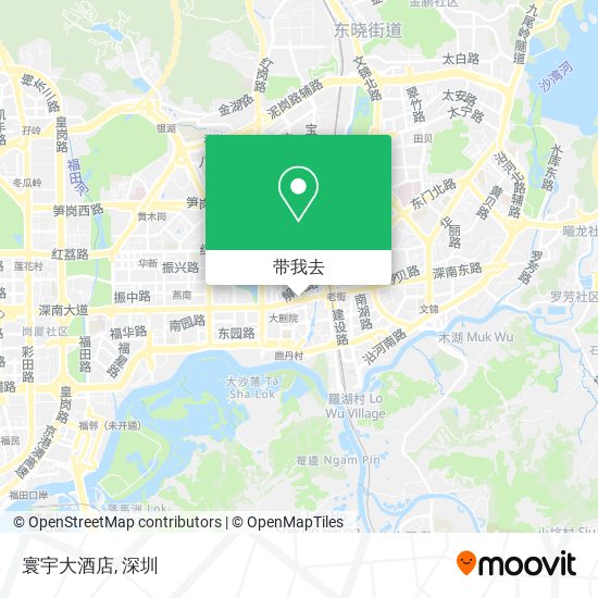 寰宇大酒店地图