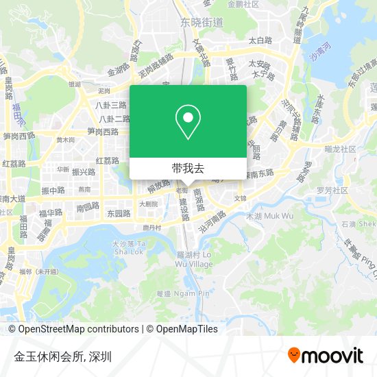 金玉休闲会所地图