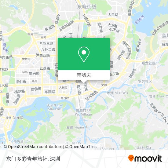 东门多彩青年旅社地图