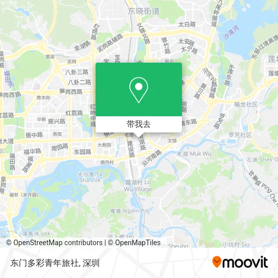 东门多彩青年旅社地图