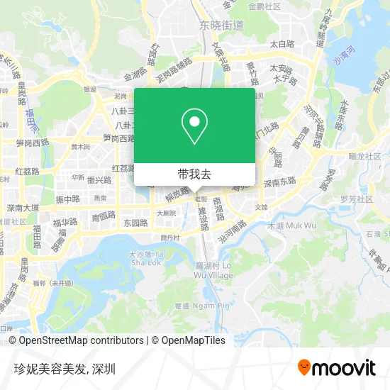 珍妮美容美发地图