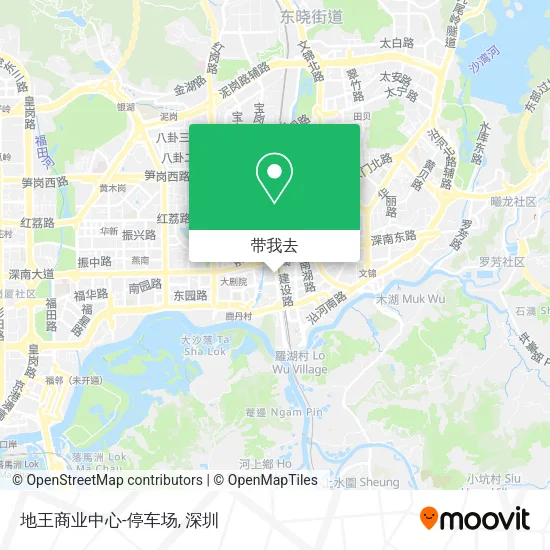 地王商业中心-停车场地图