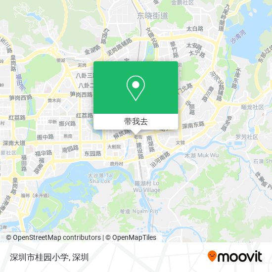 深圳市桂园小学地图