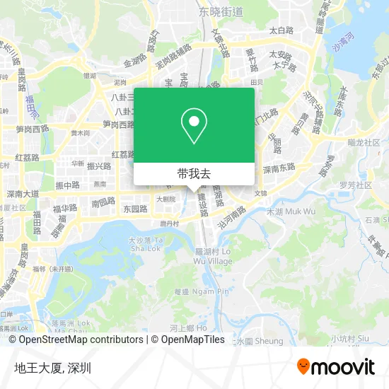 地王大厦地图