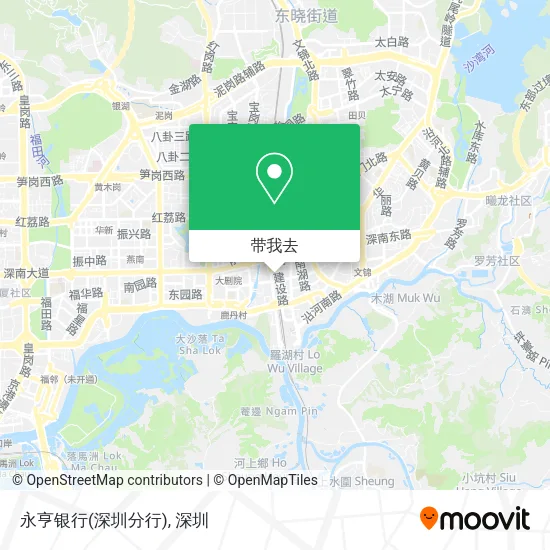 永亨银行(深圳分行)地图