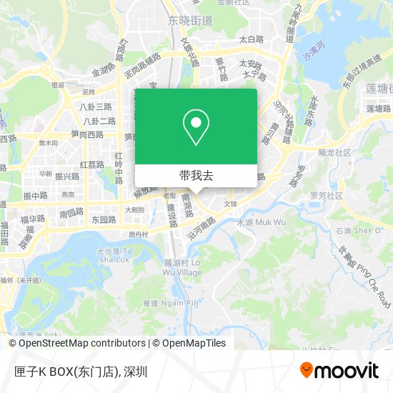 匣子K BOX(东门店)地图