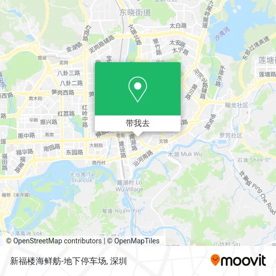 新福楼海鲜舫-地下停车场地图