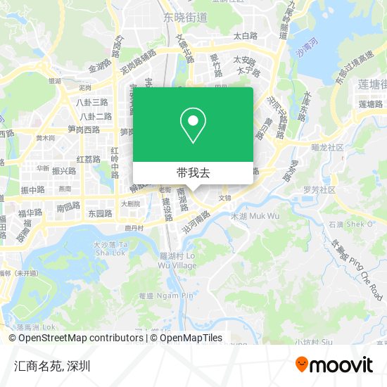 汇商名苑地图