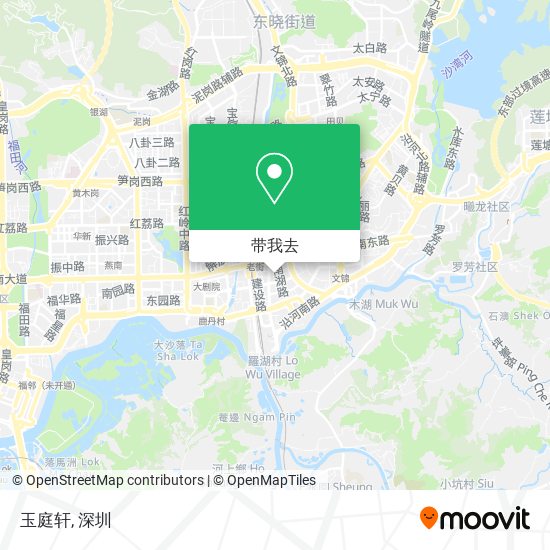 玉庭轩地图