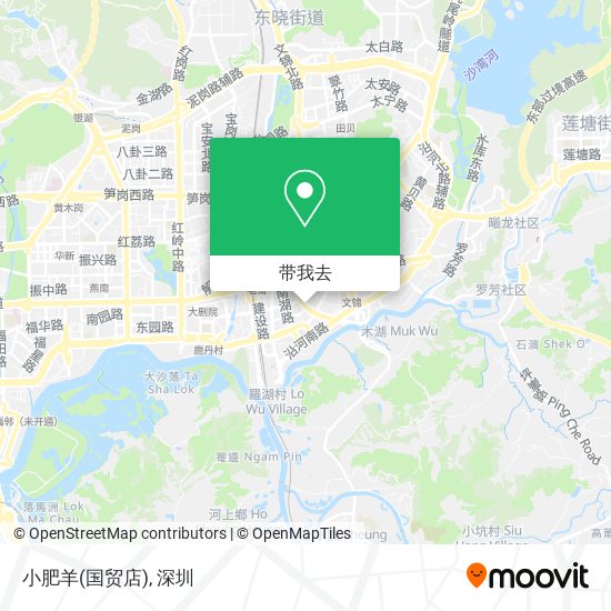 小肥羊(国贸店)地图